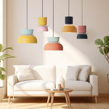 Dulcy Color Block Nordic Pendellampe