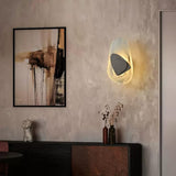 Kreativ, moderne LED-vegglampe i glass