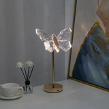 Butterfly Crystal Bordlampe