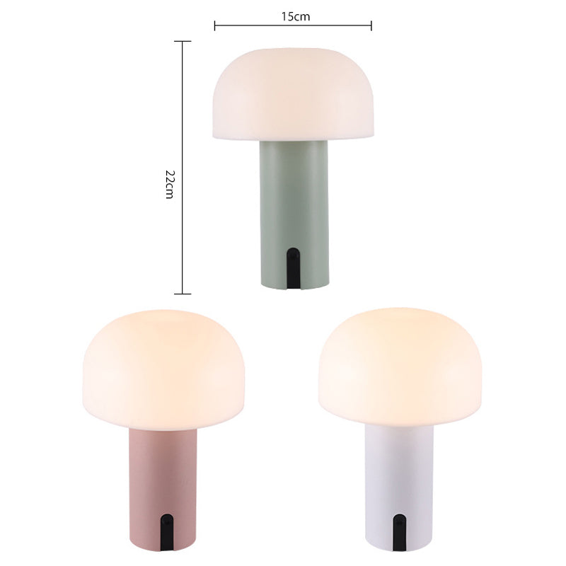 Europeisk design sopp bordlampe