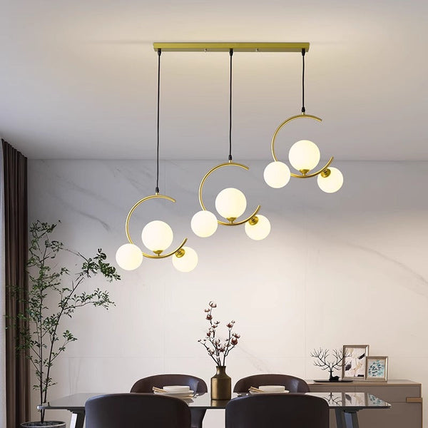 Moderne LED-pendellampe for boliginnredning