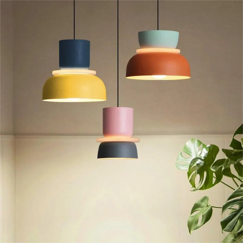 Dulcy Color Block Nordic Pendellampe