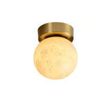 Moon Alabaster Taklampe