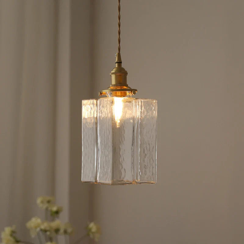 Fatima - Moderne retro hengende glasslampe