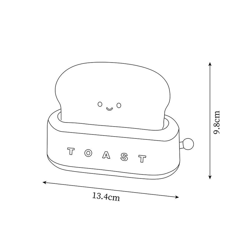 Toaster Design bordlampe (innebygd batteri)