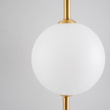 Vertikal Globe Vegglampe