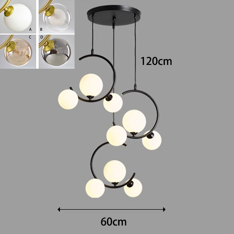 Moderne LED-pendellampe for boliginnredning