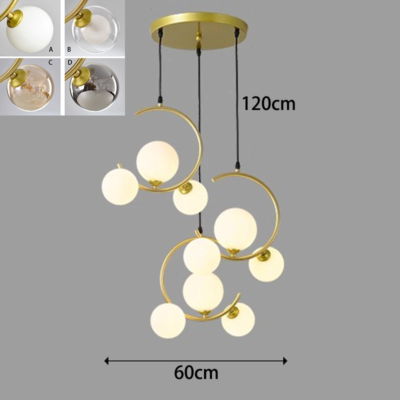 Moderne LED-pendellampe for boliginnredning