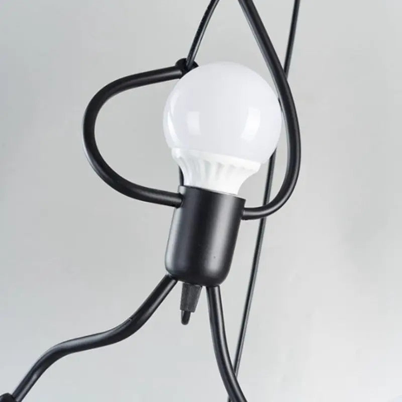 FunkyLight™ | Retro Iron Man-Taklamper